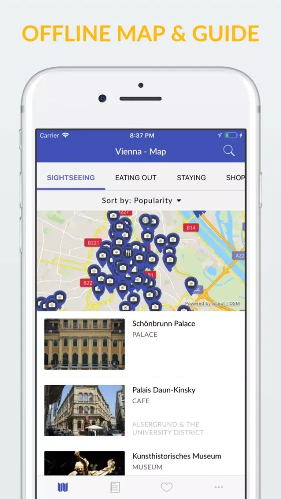 Vienna Offline Map & Guide سکرین شاٹس