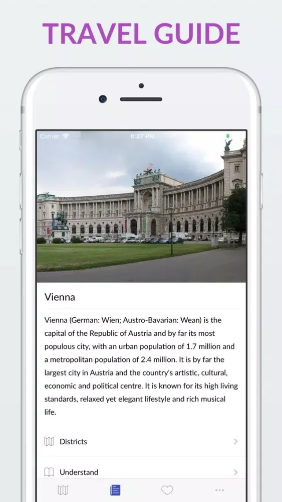 Vienna Offline Map & Guide سکرین شاٹس