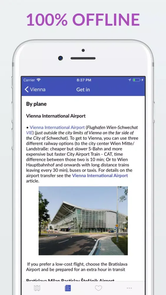 Vienna Offline Map & Guide سکرین شاٹس
