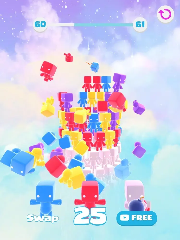 Floppy Tower iPad  Ekran Görüntüleri