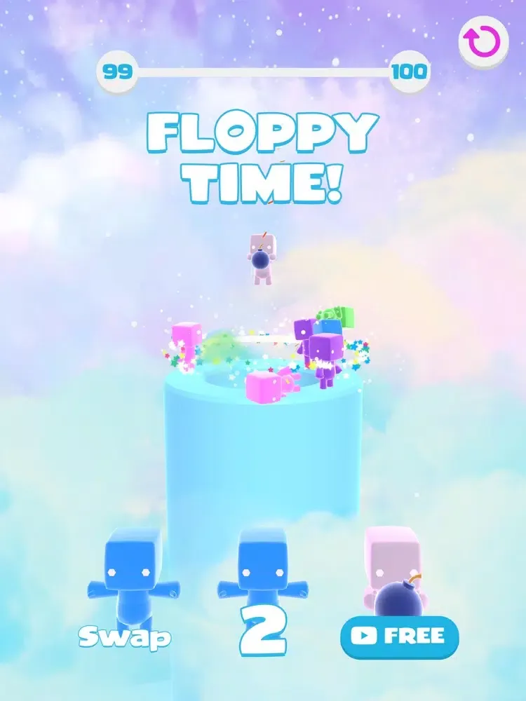 Floppy Tower iPad  Ekran Görüntüleri