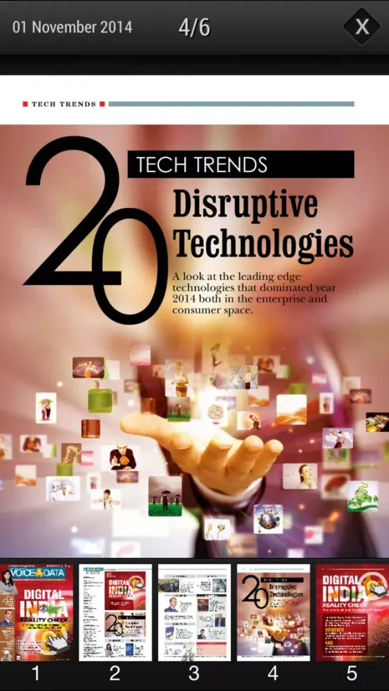Voice&Data Magazines应用截图