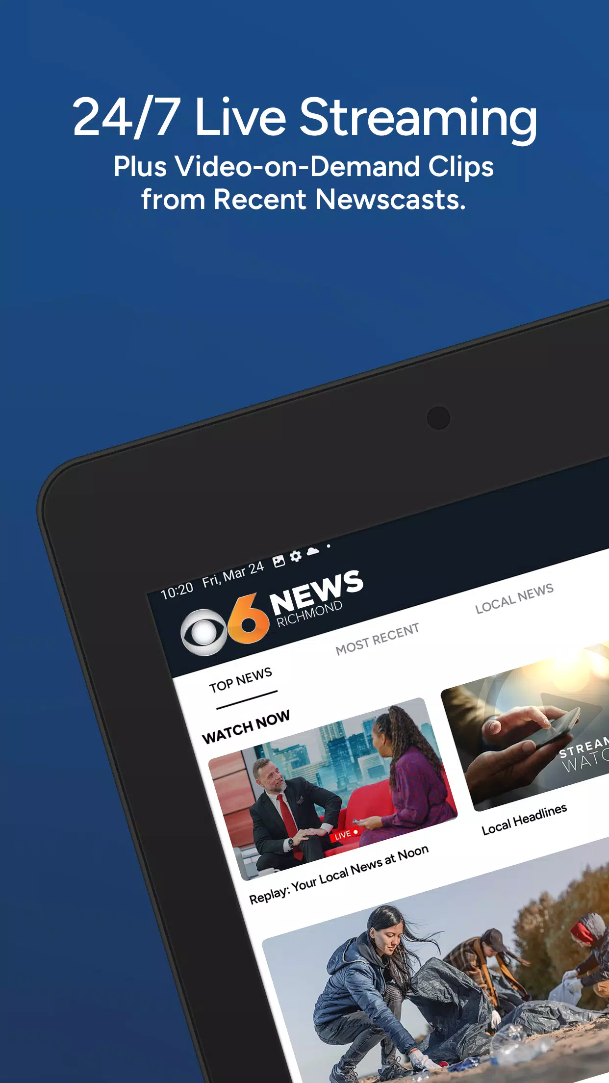 CBS 6 Screenshots