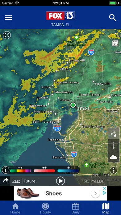 FOX 13: Tampa SkyTower Weather سکرین شاٹس