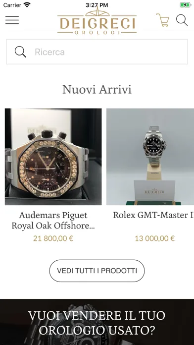 Скриншоты Dei Greci Orologi
