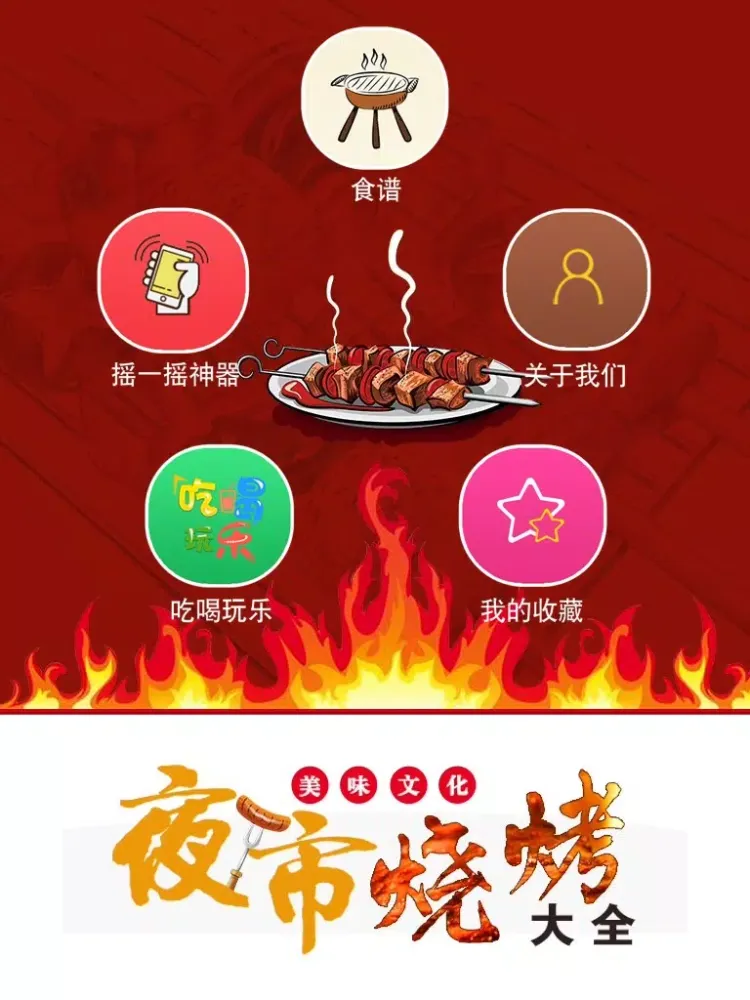 夜市烧烤大全 iPad  Screenshots