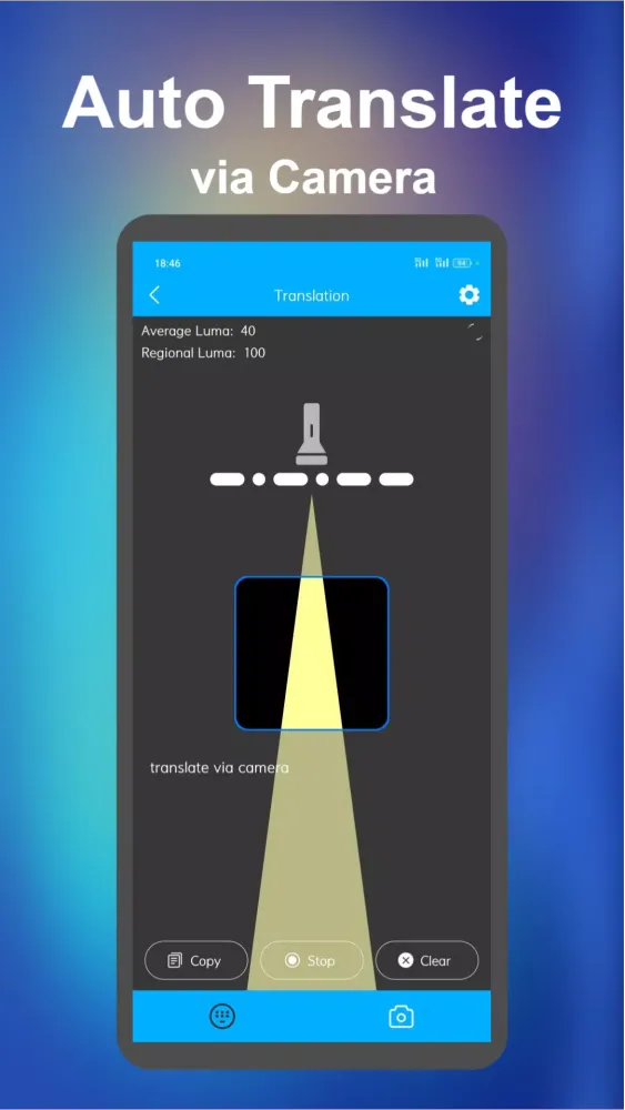 Zrzuty ekranu Flash Morse Code