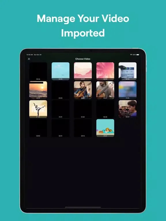 VidMate - Music Video Player iPad 应用截图