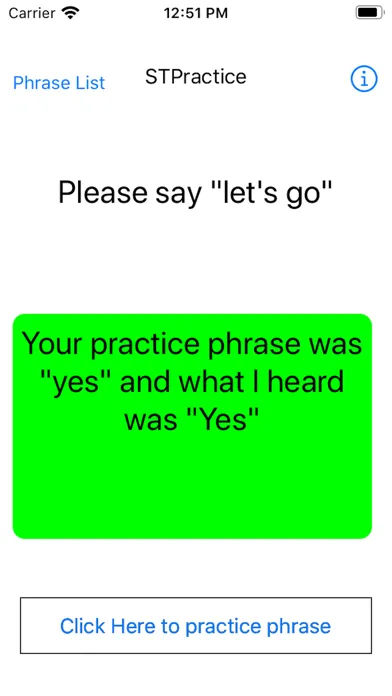 Zrzuty ekranu Speech Therapy Practice