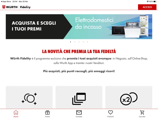 Скриншоты Würth Fidelity iPad 