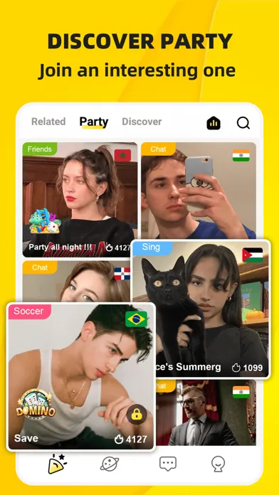 Ảnh chụp màn hình của Ahlan TopOne-Group Voice Chat
