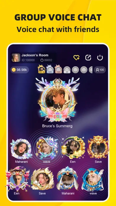 Ảnh chụp màn hình của Ahlan TopOne-Group Voice Chat