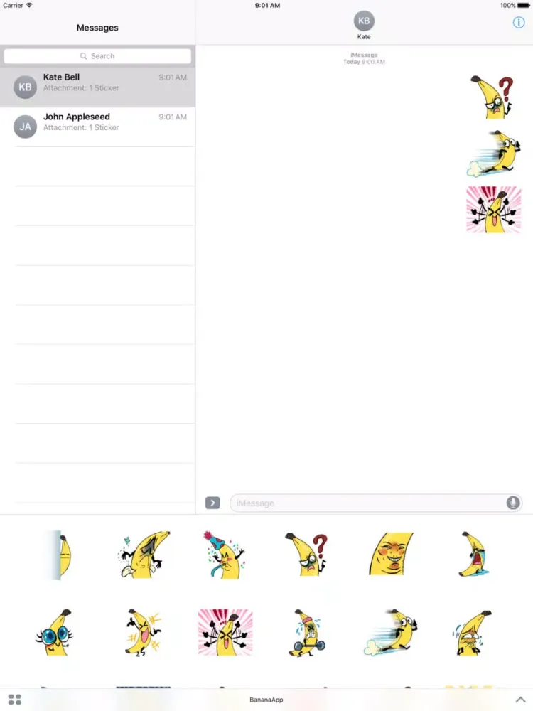Awkward Banana iPad 应用截图