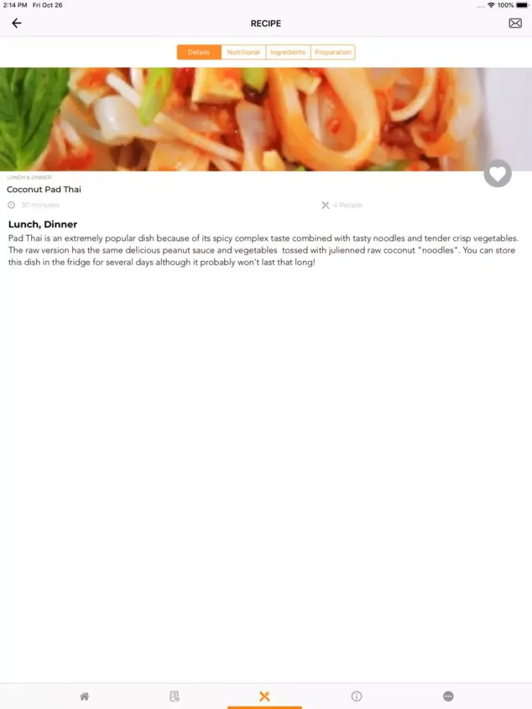 Raw food diet! iPad 应用截图