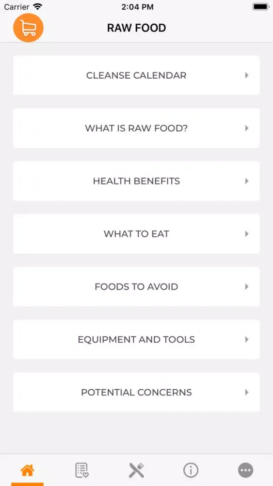 Raw food diet!应用截图