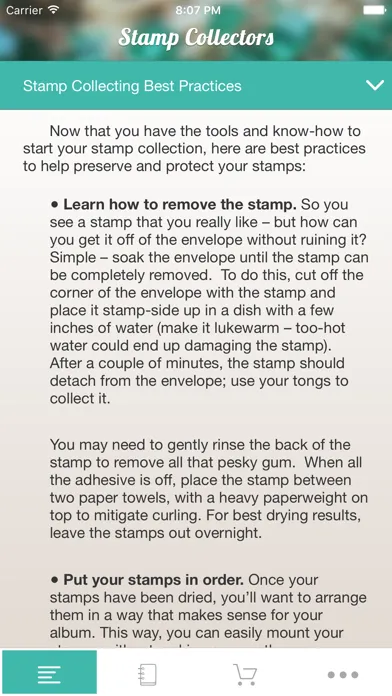 Stamp Collecting - A Price Guide For Stamp Values スクリーンショット