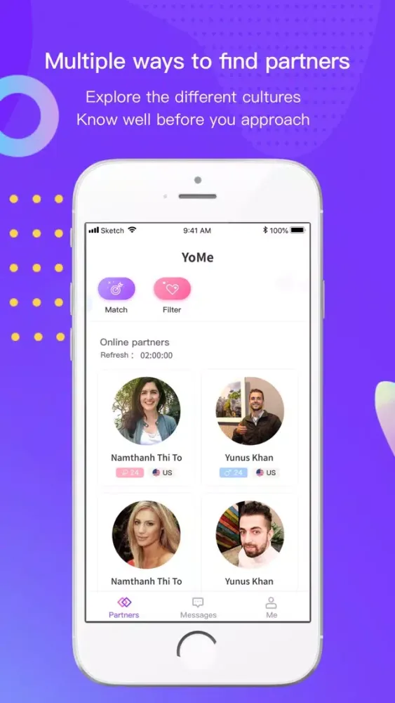 YoMe Language Exchange & Meet Screenshots