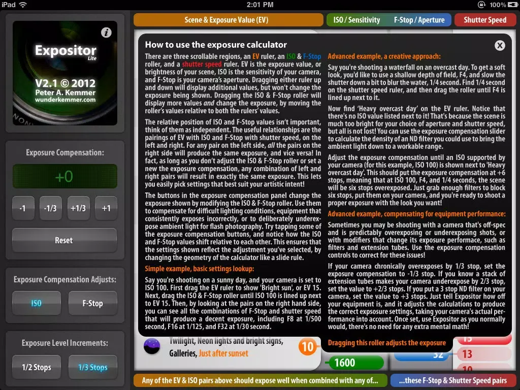 Expositor Lite iPad  स्क्रीनशॉट