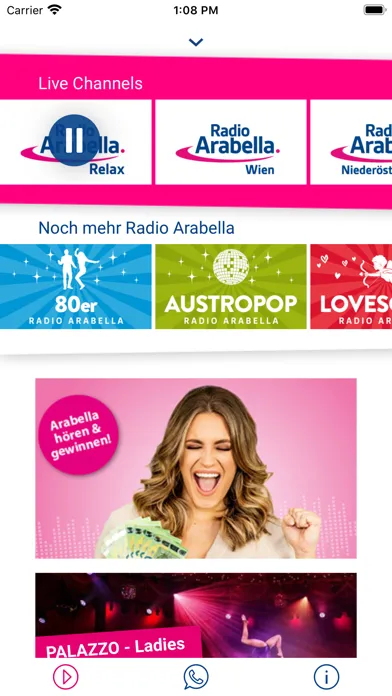 Zrzuty ekranu Radio Arabella
