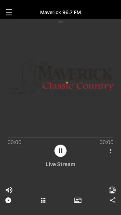 Tangkapan skrin WUPG Maverick 96.7