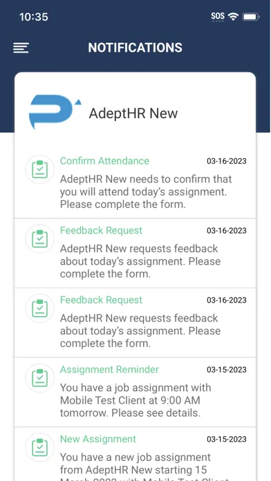 AdeptHR Screenshots