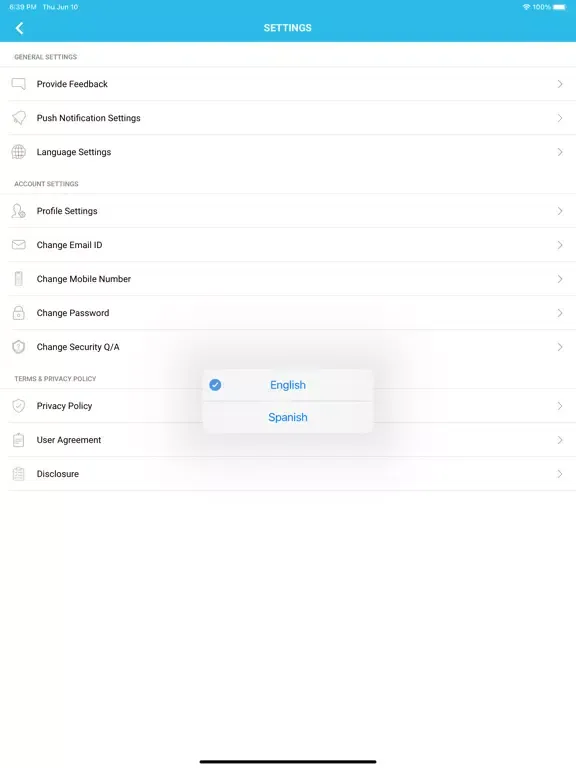 Zrzuty ekranu CloudPersonnel iPad 