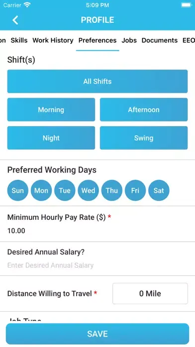 Zrzuty ekranu CloudPersonnel