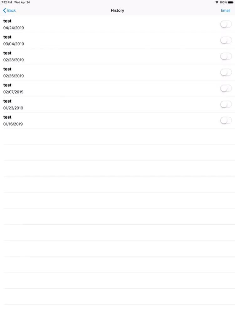 SutureX iPad  Screenshots