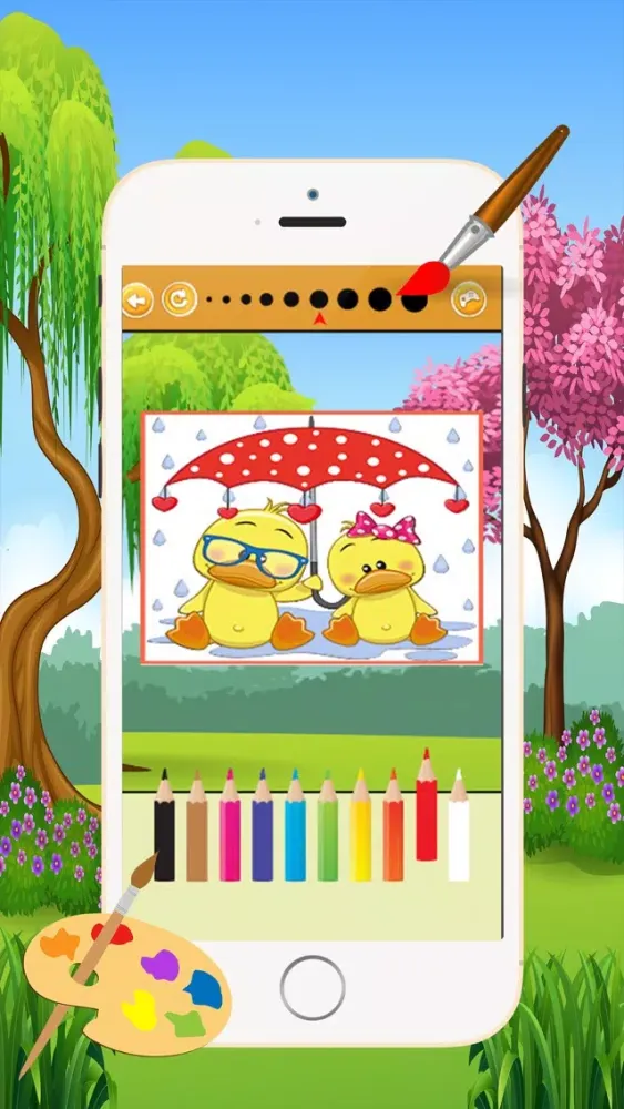 Tangkapan skrin Animal Coloring Book - Drawing and Painting Colorful for kids games free
