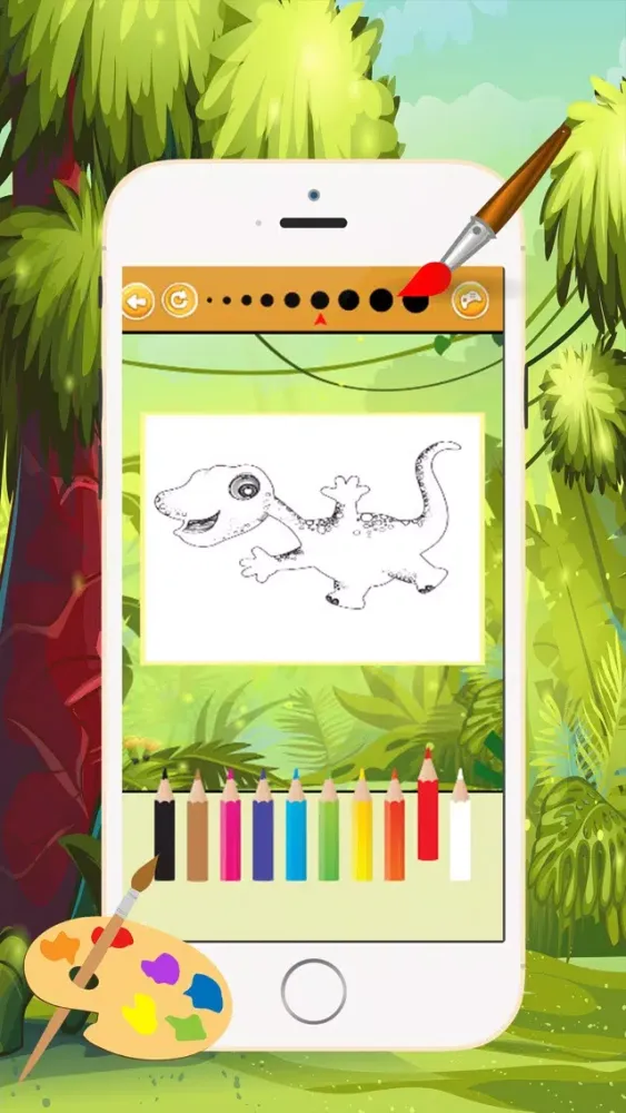 صور Dinosaur Coloring Book 3 - Drawing and Painting Colorful for kids games free