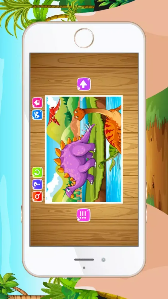 Tangkapan skrin Dinosaur Games for kids Free - Jigsaw Puzzles for Preschool and Toddlers