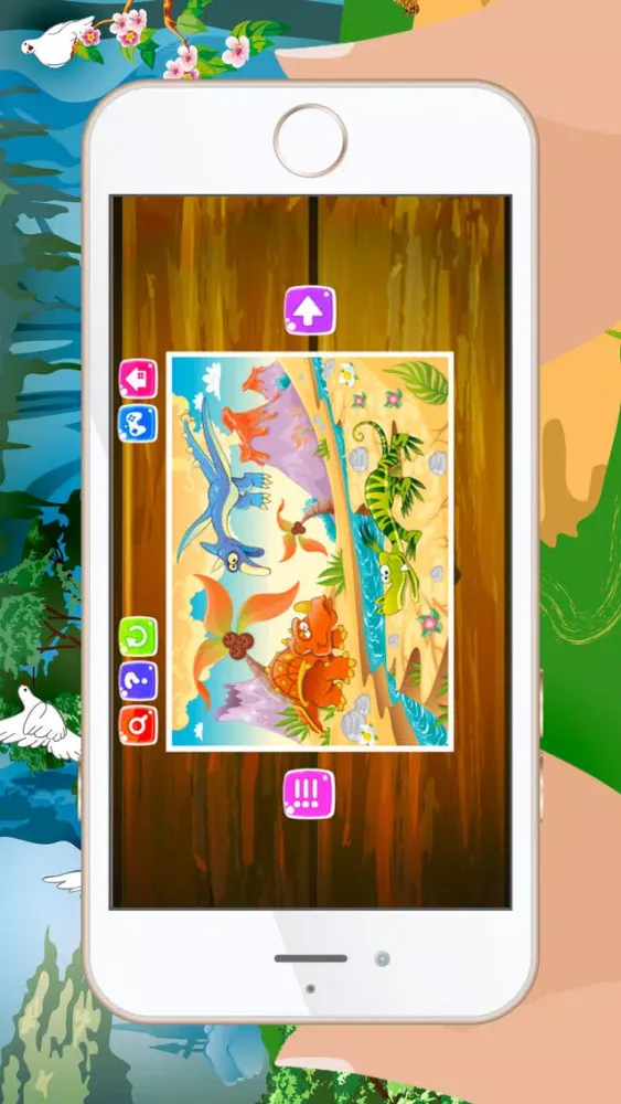 Dinosaur Jigsaw Puzzles – Learning Games Free for Kids Toddler and Preschool Ekran Görüntüleri