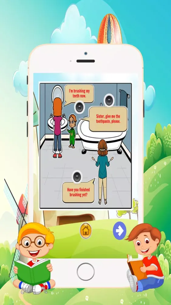 English Conversation Lesson 2 - Listening and Speaking English for kids grade 1st 2nd 3rd 4th Screenshots