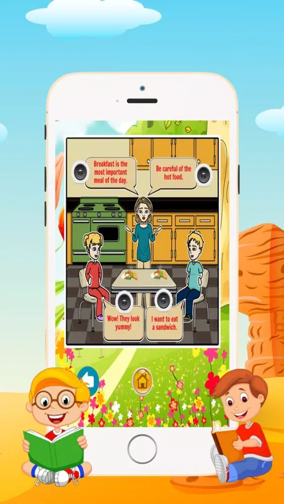 English Conversation Lesson 3 - Listening and Speaking English for kids grade 1st 2nd 3rd 4th Screenshots