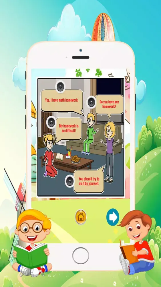 English Conversation Lesson 4 - Listening and Speaking English for kids grade 1st 2nd 3rd 4th Screenshots