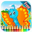 Insects Coloring Book - Drawing and Painting Colorful for kids games free