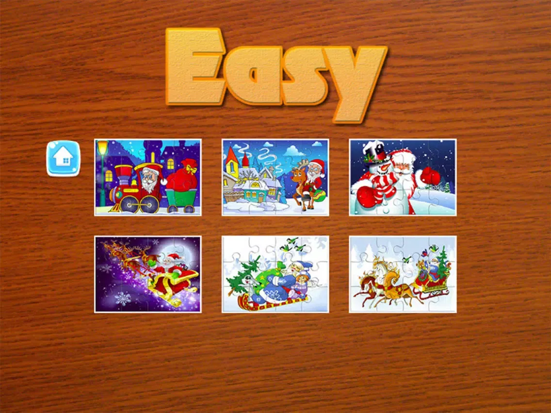 ภาพหน้าจอของ Jigsaw Puzzles Santa Claus - Games for Toddlers and kids iPad 