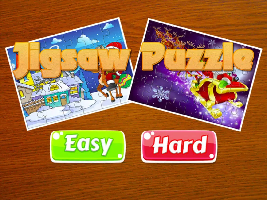 ภาพหน้าจอของ Jigsaw Puzzles Santa Claus - Games for Toddlers and kids iPad 