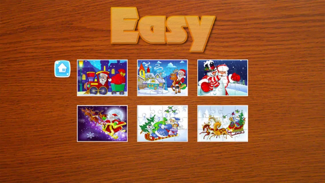 ภาพหน้าจอของ Jigsaw Puzzles Santa Claus - Games for Toddlers and kids