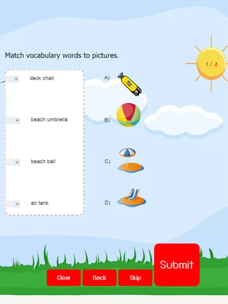 How to teach english vocabulary 1st grade V.16 iPad 应用截图