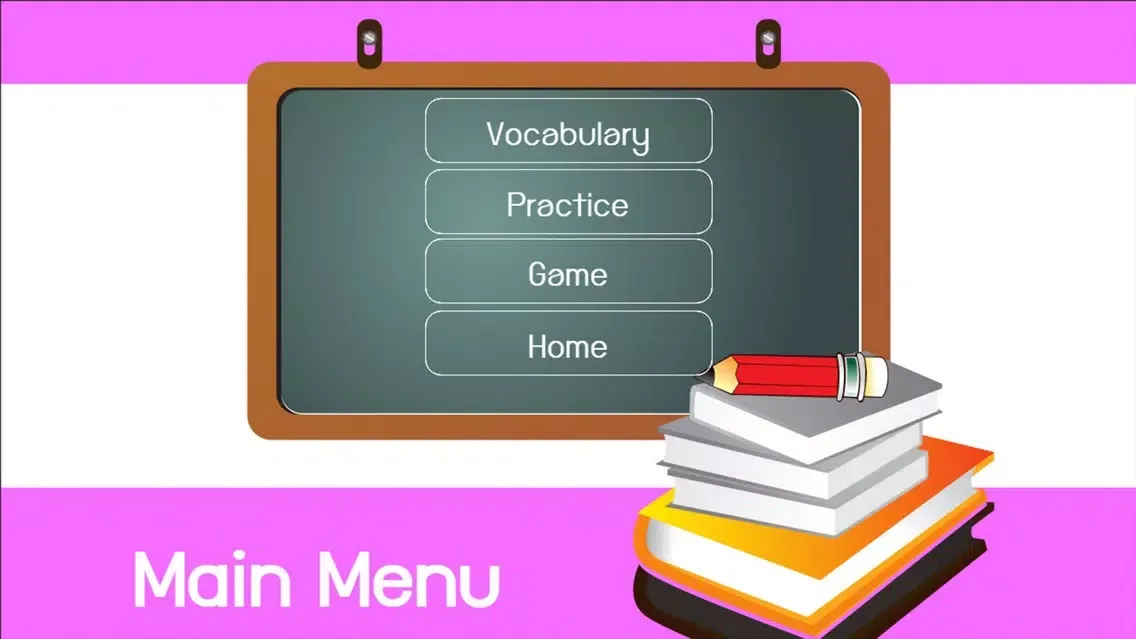 Learn English Vocabulary Lesson 6 : Learning Education games for kids and beginner Free应用截图