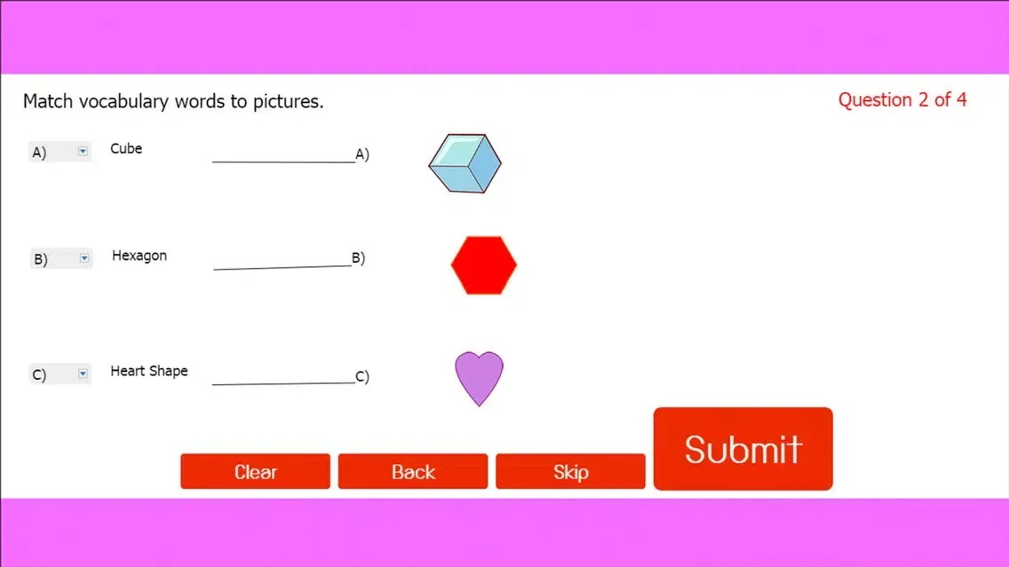 Learn English Vocabulary Lesson 6 : Learning Education games for kids and beginner Free应用截图