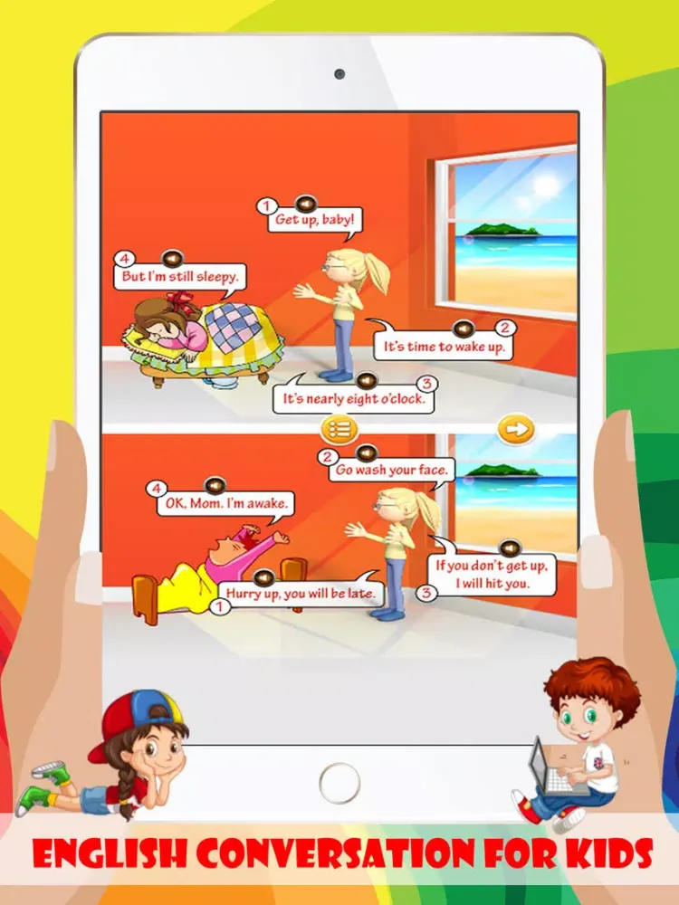 Скриншоты Daily list of vocabulary word conversation english iPad 
