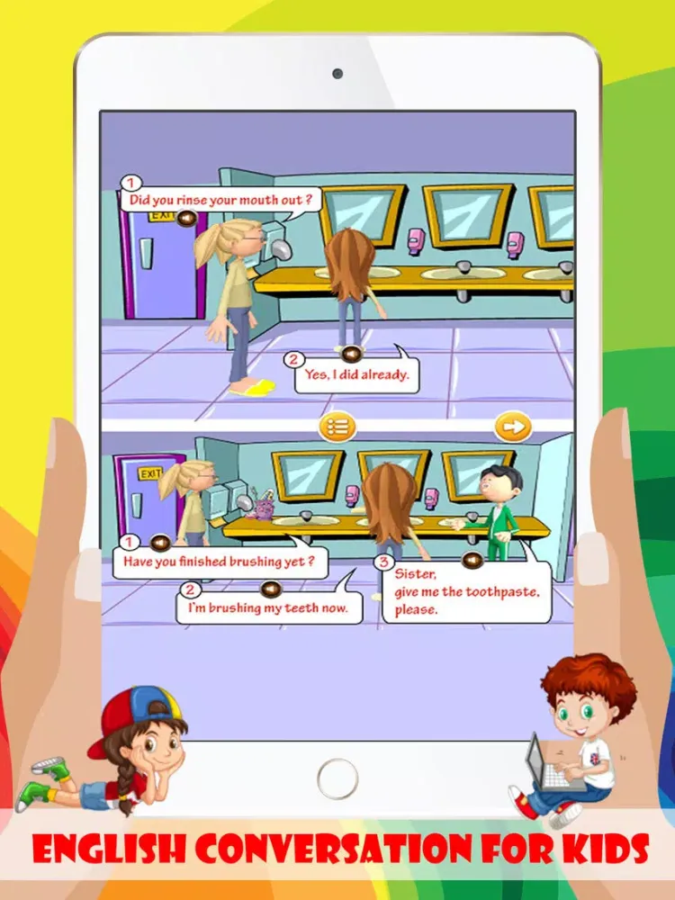 Скриншоты Daily list of vocabulary word conversation english iPad 