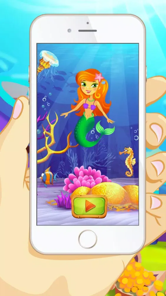 Mermaid Coloring Book - Educational Coloring Games Free ! For kids and Toddlers Screenshots