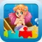 Mermaid Games for kids - Cute Princess Train Jigsaw Puzzles for Preschool and Toddlers