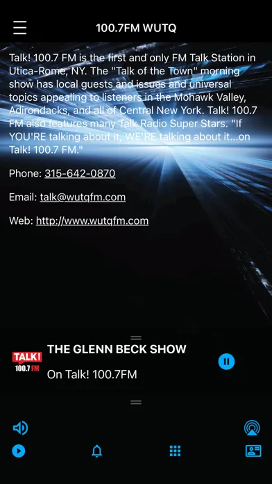 Talk 100.7FM Ekran Görüntüleri