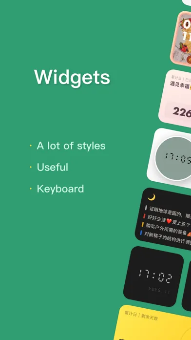 Screenshot di Meow - Custom Widgets