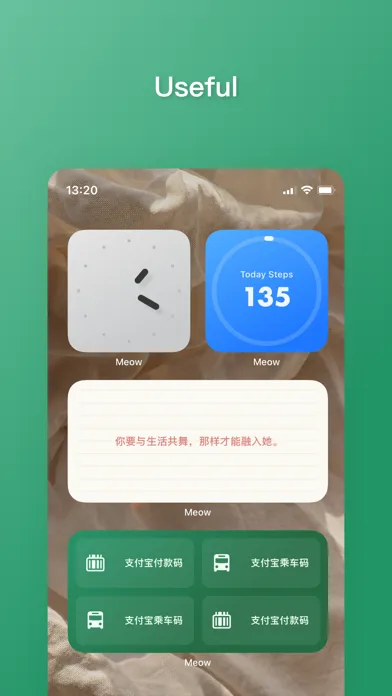 Screenshot di Meow - Custom Widgets