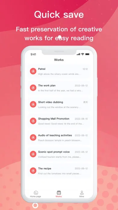 Screenshot di Text to speech assistant - AI